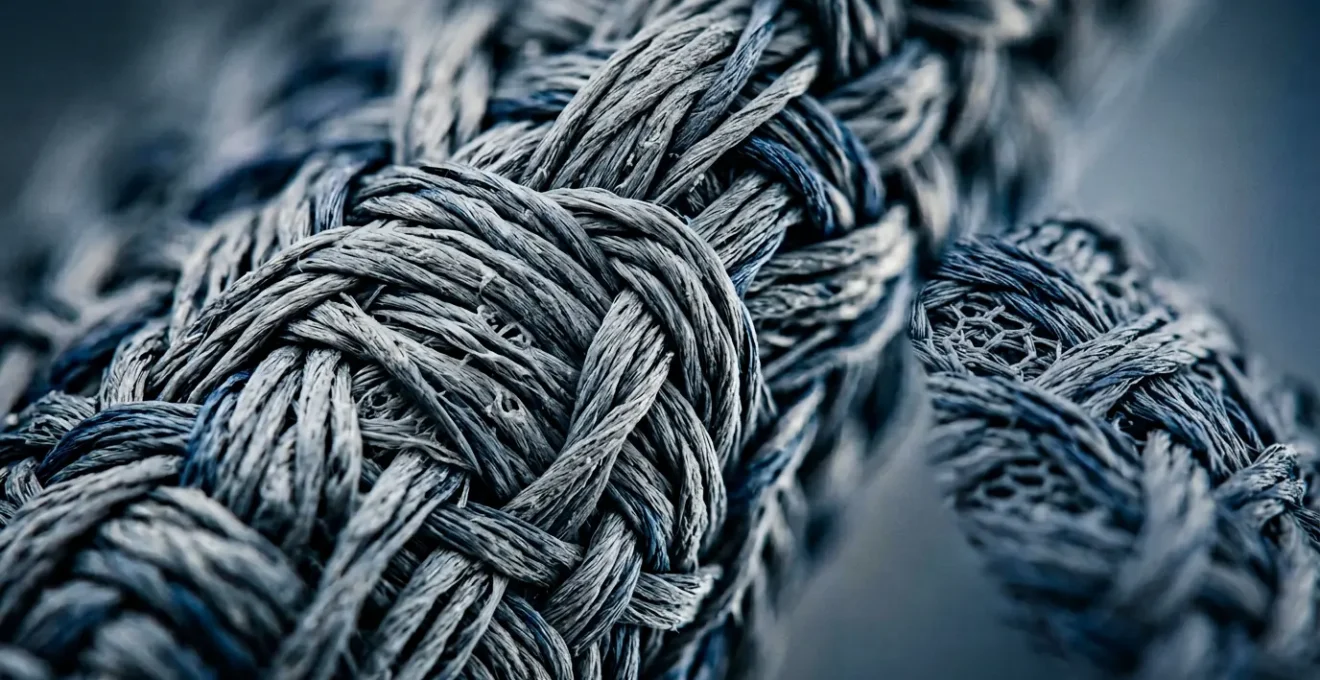 Gros plan sur les fibres techniques d'un vêtement de tennis haute performance